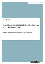 Cover von Grundlagen der pädagogischen Psychologie in der Berufsbildung
