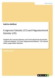 Cover von Corporate Identity (CI) und Organizational Identity (OI)