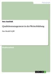 Cover von Qualitätsmanagement in der Weiterbildung