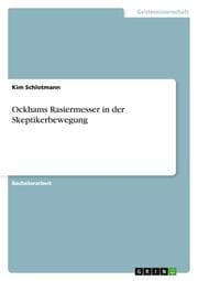 Cover von Ockhams Rasiermesser in der Skeptikerbewegung