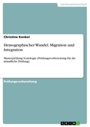 Cover von Demographischer Wandel, Migration und Integration