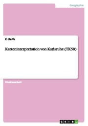 Cover von Karteninterpretation von Karlsruhe (TK50)