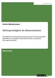 Cover von Mehrsprachigkeit im Klassenzimmer