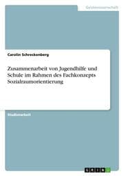 Cover von Zusammenarbeit von Jugendhilfe und Schule im Rahmen des Fachkonzepts Sozialraumorientierung
