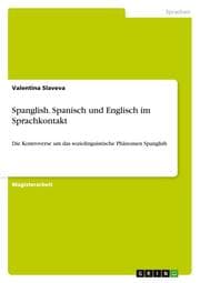 Cover von Spanglish.Spanisch und Englisch im Sprachkontakt