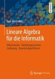 Cover von Lineare Algebra für die Informatik