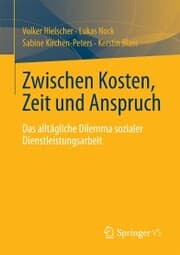 Cover von Zwischen Kosten, Zeit und Anspruch