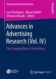 Cover von Advances in Advertising Research (Vol. IV)