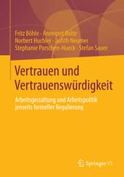 Cover von Vertrauen und Vertrauenswürdigkeit