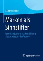 Cover von Marken als Sinnstifter