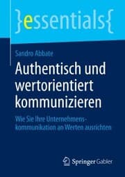 Cover von Authentisch und wertorientiert kommunizieren