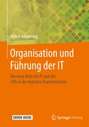 Cover von Organisation und Führung der IT