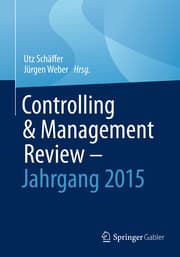 Cover von Controlling & Management Review - Jahrgang 2015