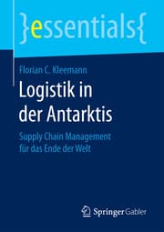 Cover von Logistik in der Antarktis