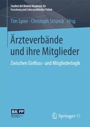 Cover von Ärzteverbände und ihre Mitglieder