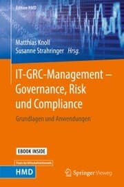 Cover von IT-GRC-Management - Governance, Risk und Compliance