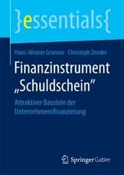 Cover von Finanzinstrument 'Schuldschein'