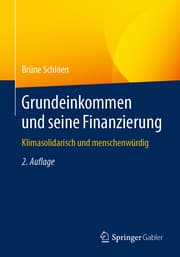 Cover von Grundeinkommen und seine Finanzierung