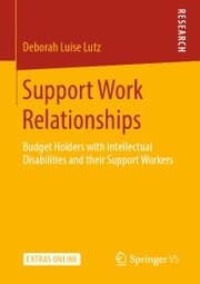 Cover von Support Work Relationships