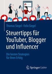 Cover von Steuertipps für YouTuber, Blogger und Influencer
