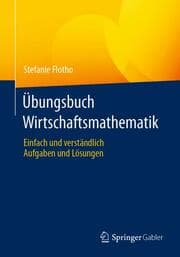 Cover von Übungsbuch Wirtschaftsmathematik