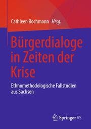 Cover von Bürgerdialoge in Zeiten der Krise