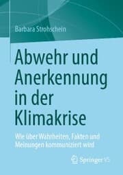 Cover von Abwehr und Anerkennung in der Klimakrise