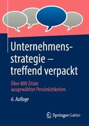 Cover von Unternehmensstrategie - treffend verpackt