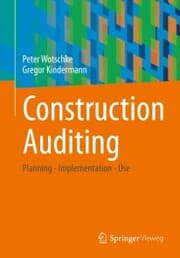 Cover von Construction Auditing