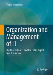 Cover von Organization and Management of IT