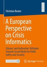Cover von A European Perspective on Crisis Informatics