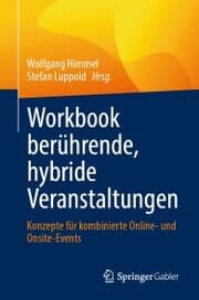 Cover von Workbook berührende, hybride Veranstaltungen