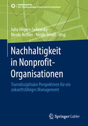 Cover von Nachhaltigkeit in Nonprofit-Organisationen