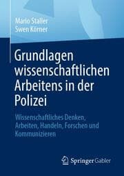 Cover von Grundlagen wissenschaftlichen Arbeitens in der Polizei