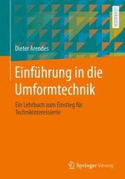 Cover von Einführung in die Umformtechnik