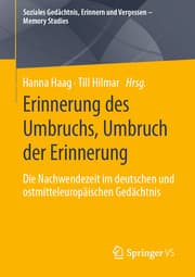 Cover von Erinnerung des Umbruchs, Umbruch der Erinnerung