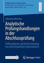Cover von Analytische Prüfungshandlungen in der Abschlussprüfung