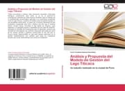 Cover von Análisis y Propuesta del Modelo de Gestión del Lago Titicaca