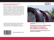 Cover von Evaluación de la eficiencia del riego en sistema Enrollador en Amancio