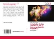 Cover von Estatuto de las premisas de la argumentación filosófica
