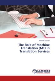 Cover von The Role of Machine Translation (MT) in Translation Services