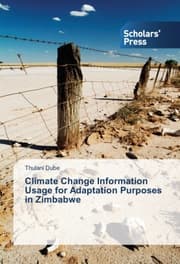 Cover von Climate Change Information Usage for Adaptation Purposes in Zimbabwe