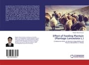 Cover von Effect of Feeding Plantain (Plantago Lanceolata L.)
