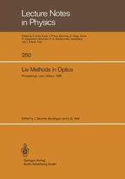 Cover von Lie Methods in Optics