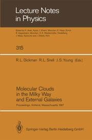 Cover von Molecular Clouds in the Milky Way and External Galaxies
