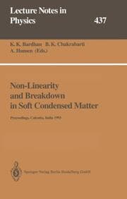 Cover von Non-Linearity and Breakdown in Soft Condensed Matter