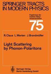 Cover von Light Scattering by Phonon-Polaritons