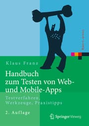 Cover von Handbuch zum Testen von Web- und Mobile-Apps