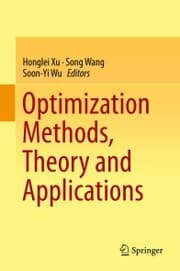 Cover von Optimization Methods, Theory and Applications