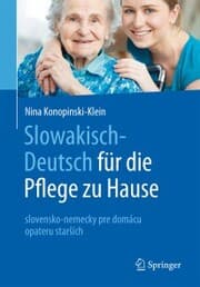 Cover von Slowakisch-Deutsch für die Pflege zu Hause